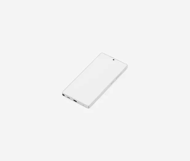 Мокап Android-смартфон — S25 Ultra, лежит