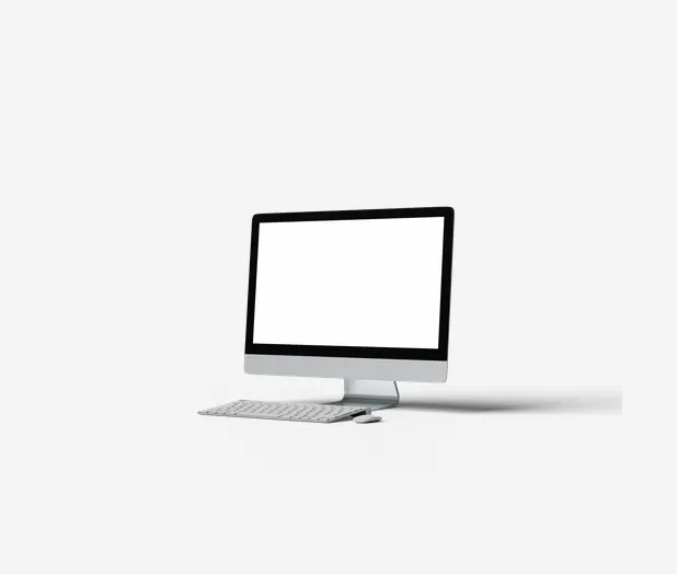 Мокап iMac — Ракурс