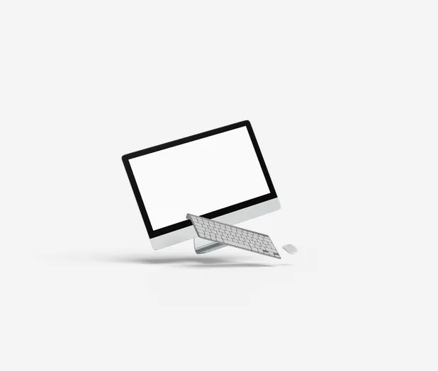 Мокап iMac — Наклон